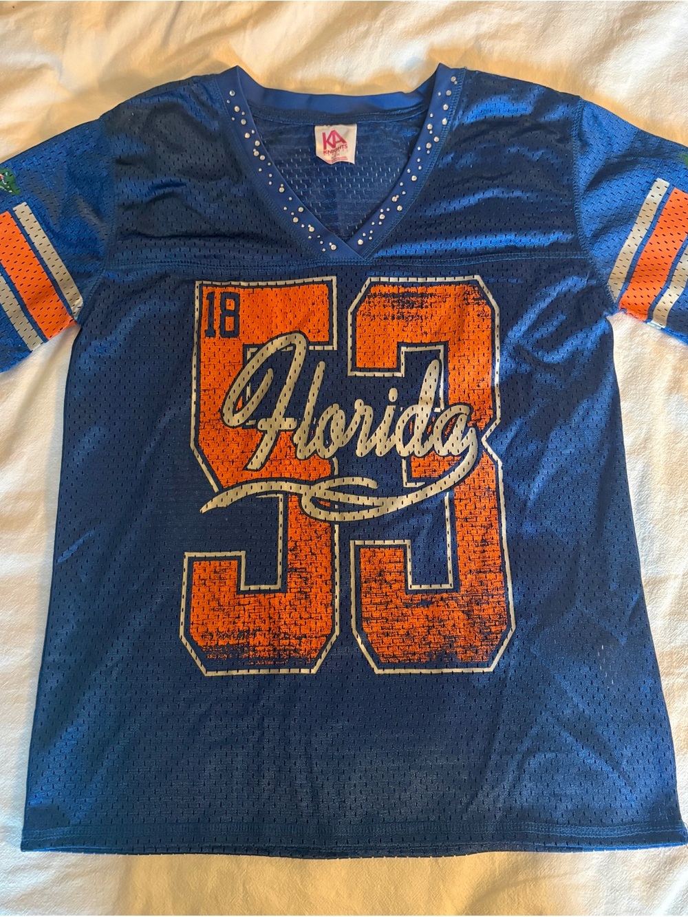 University of Florida Gator Rhinestone Jersey